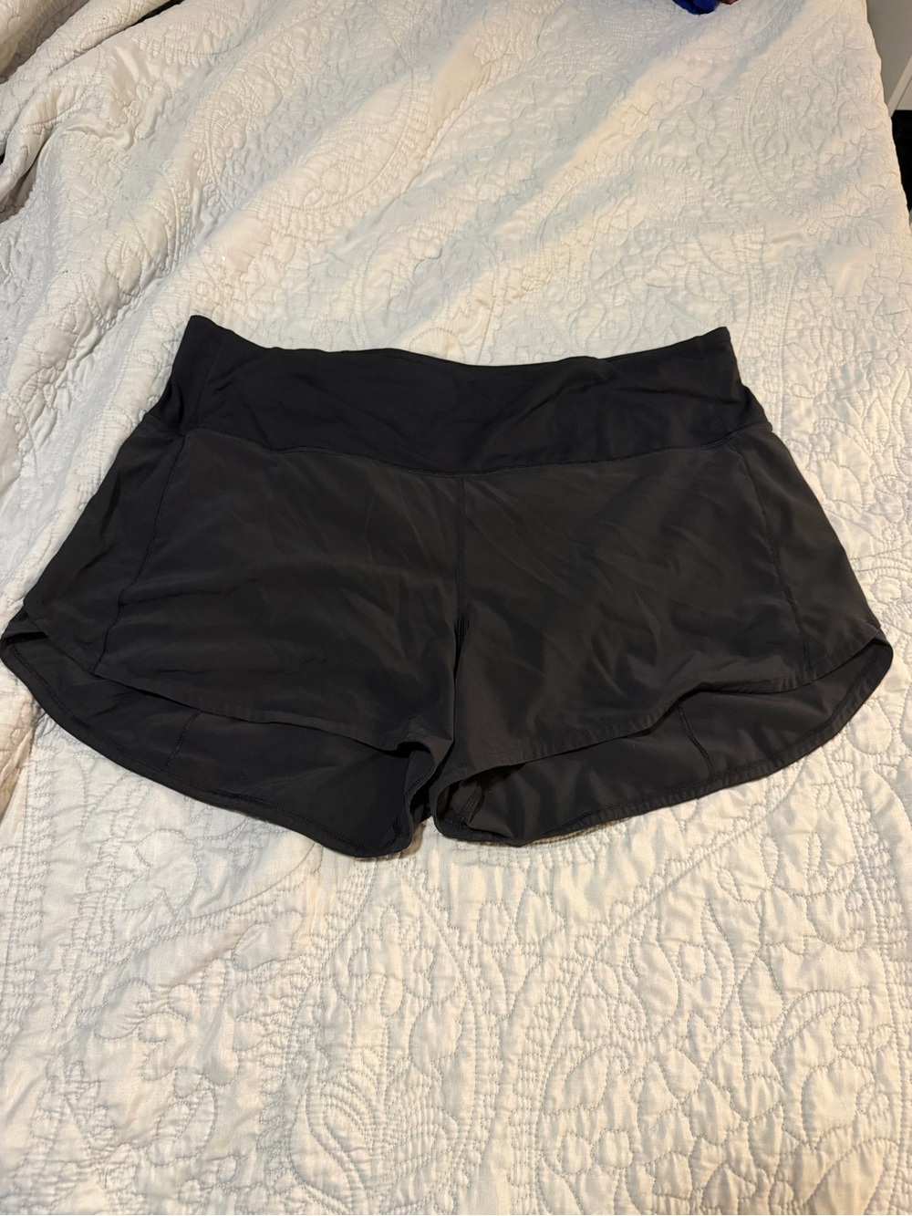 lululemon athletica Black Women's Athletic Running Shorts